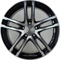 Диск R17 5x112 Dezent TZ dark 7,0J ET40 D57,1 сфера