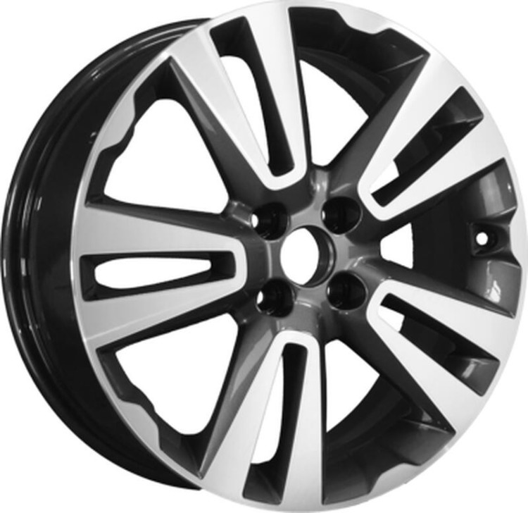Диск R17 4x100 Старкад (КС748) K&K 6,5J ET43 D60,15 алмаз антрацит