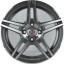 Диск R15 4x100 ALCASTA M54 6,0J ET46 D54,1 GMF