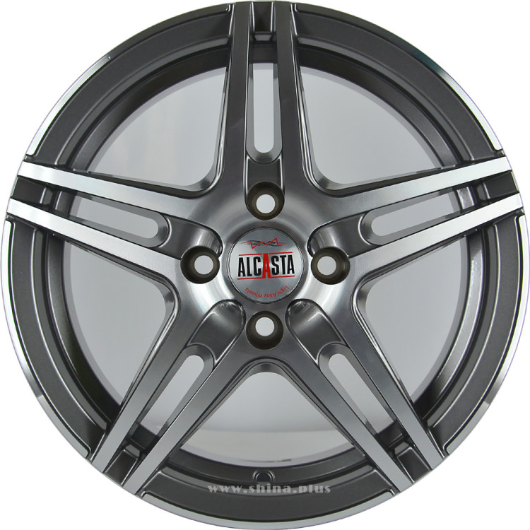 Диск R15 4x100 ALCASTA M54 6,0J ET46 D54,1 GMF