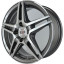 Диск R15 4x100 ALCASTA M54 6,0J ET46 D54,1 GMF