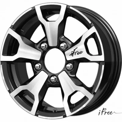 Диск R16 5x139,7 IFree Тайган (KC872) 6,0J ET40 D98,1 блэк джек