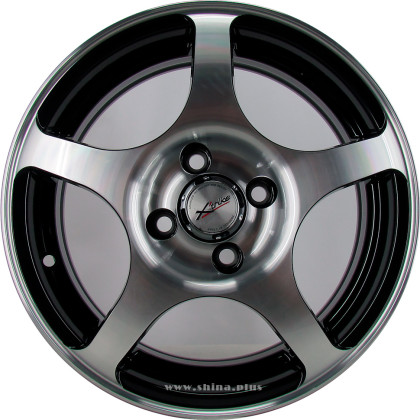 Диск R14 4x100 Xtrike X-103 5,5J ET45 D67,1 BK/FP