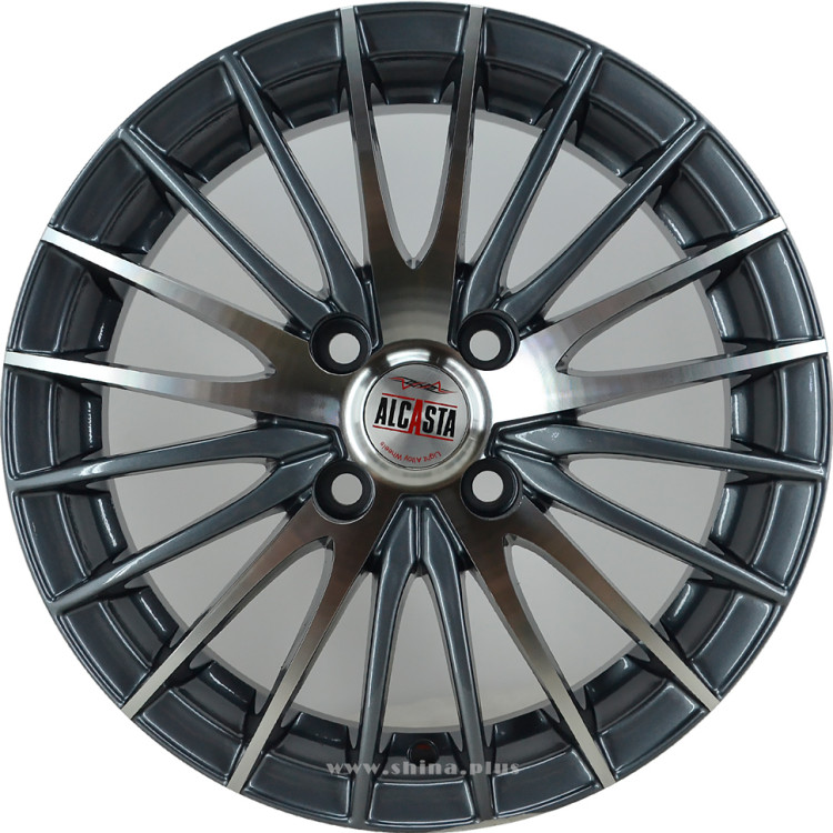 Диск R15 4x100 ALCASTA M02 6,0J ET48 D54,1 GMF