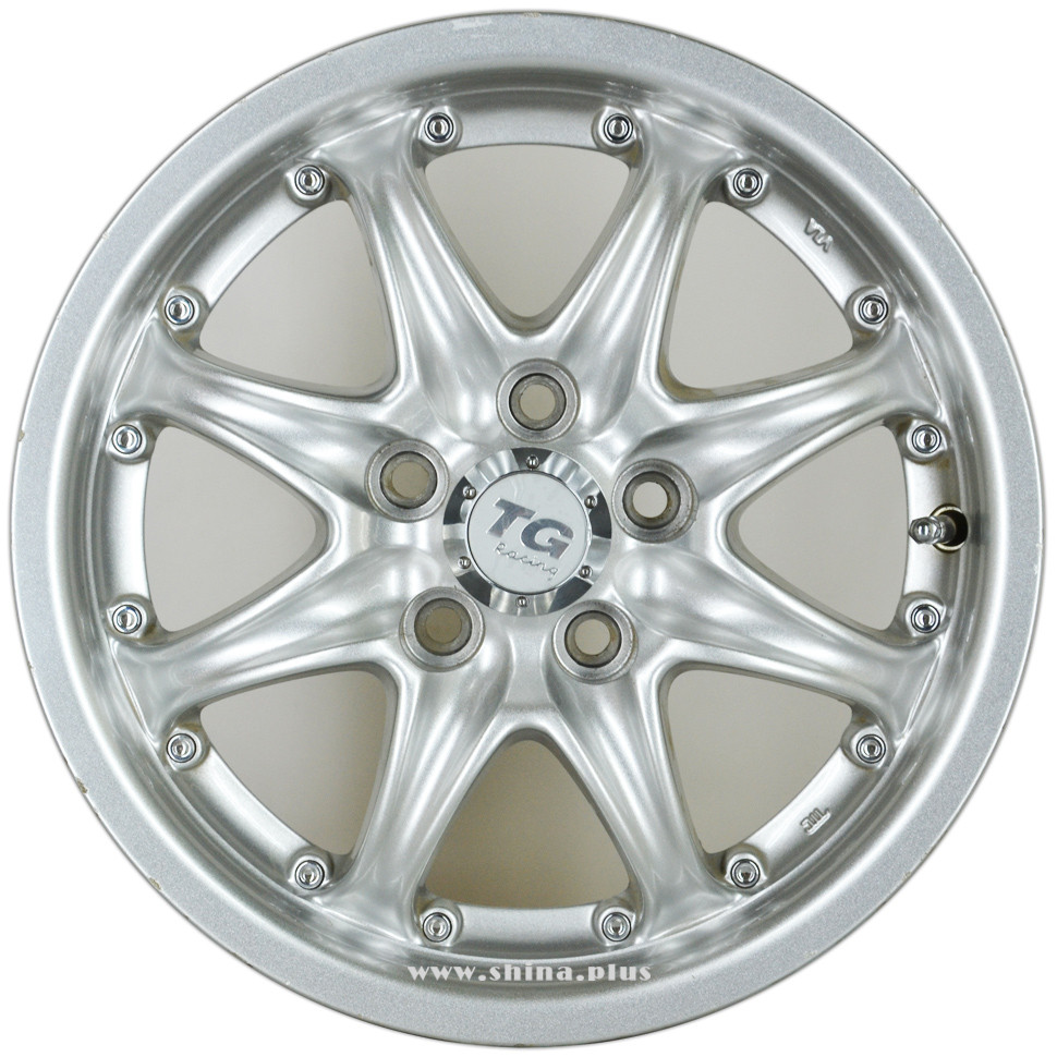Диск R14 5x100 TGRacing LYN004 6,0J ET38 D57,0 Sil