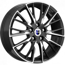 Диск R17 5x108 Солт (КС773) K&K 6,5J ET50 D63,35 алмаз черный