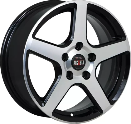 Диск R16 5x100 ALCASTA M62 6,5J ET38 D57,1 BKF Диск R16 5x100 ALCASTA M62 6,5J ET38 D57,1 BKF