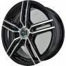 Диск R15 5x114,3 Megami MGM-1 6,0J ET43 D66,1 BKF