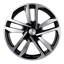 Диск R16 5x114.3 Khomen Wheels KHW1612 6,5J ET40 D66.1 (Qashqai/Tilda) Black-FP ПИК