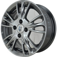 Диск R14  4x98 Мулен Руж КС467 K&K 5,5J ET35 D58,6 дарк платинум