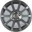 Диск R15 4x100 ALCASTA M55 6,0J ET46 D54,1 GMF Диск R15 4x100 ALCASTA M55 6,0J ET46 D54,1 GMF