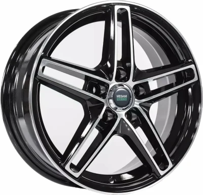 Диск R15 4x114,3 Megami MGM-17FF 6,0J ET40 D67,1 BKF