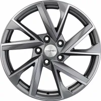 Диск R17 5x114,3 Khomen Wheels KHW1714 7,0J ET48,5 D67,1 (Sportage) Gray-FP