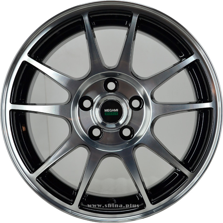 Диск R15 5x100 Megami MGM-5 6,0J ET38 D57,1 BKF