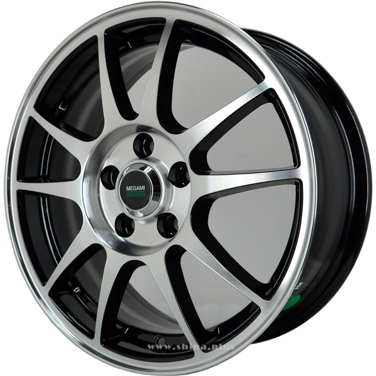 Диск R15 5x100 Megami MGM-5 6,0J ET38 D57,1 BKF