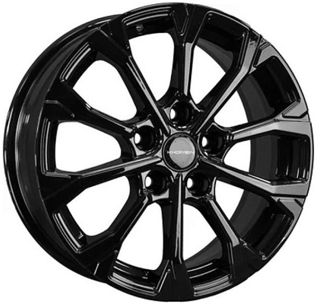 Диск R16 5x112 Khomen Wheels KHW1605 6,5J ET46 D57.1 (Octavia/Golf) Black
