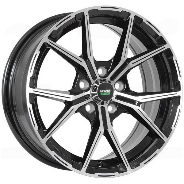 Диск R14  4x98 Megami MGM-22 6,0J ЕT35 D58,6 BKF