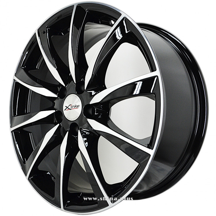 Диск R17 5x112 Xtrike (X-120) 7,0J ET45 D66,6 BK/FP