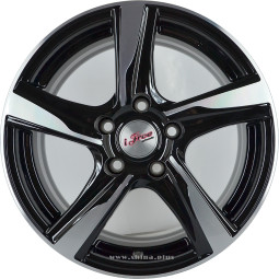 Диск R16 5x114,3 Кайт iFree (KC686) 7,0J ET35 D67,1 блэк джек