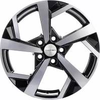 Диск R17 5x114,3 Khomen Wheels KHW1712 7,0J ET50 D67,1(CX-5/Optima)  Black-FP