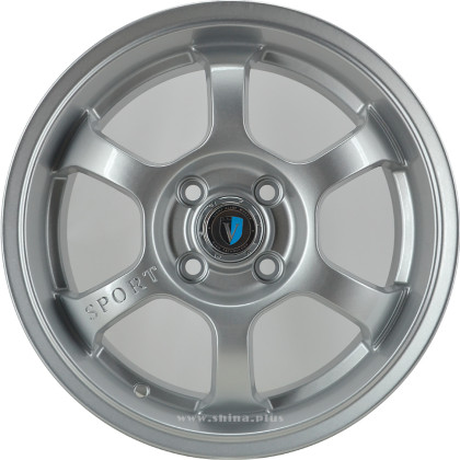 Диск R15 4x100 Tech Line1501 6,0J ET40 D67,1 Sil Venti
