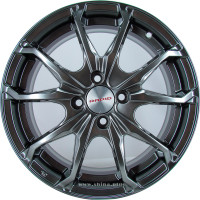 Диск R16 4x100 K&K Brent-оригинал (КС733) 6,0J ET52 D54,1 дарк платинум