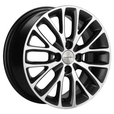 Диск R15 4x100 Khomen Wheels KHW1506 6,0J ET46 D54,1 (Rio) Gray-FP