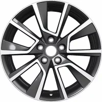 Диск R18 5x114,3 Khomen Wheels KHW1802 7,0J ET48,5 D67.1 (Sportage) Black-FP
