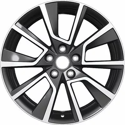 Диск R18 5x114,3 Khomen Wheels KHW1802 7,0J ET48,5 D67.1 (Sportage) Black-FP