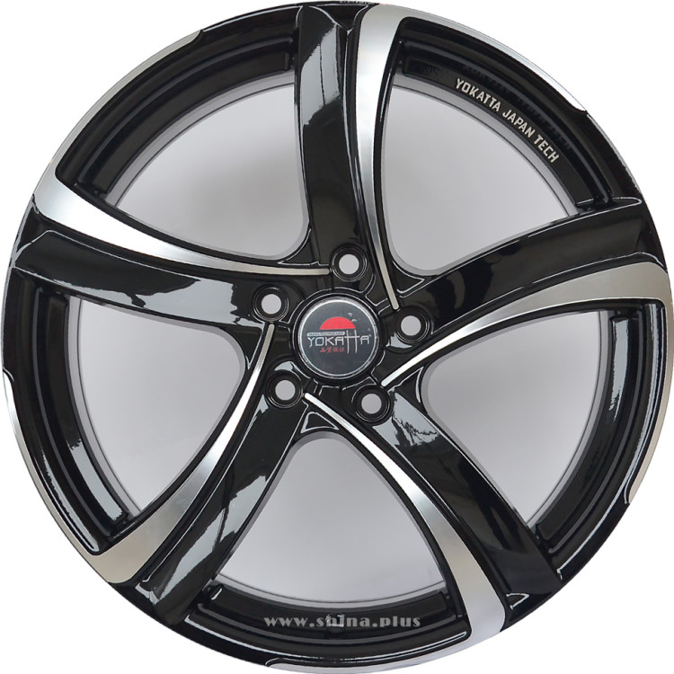 Диск R18 5x114,3 YOKATTA MODEL-5 7,0J ET48 D67,1 BKF