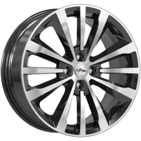 Диск R17 4x100 Андерсен iFree 7,0J ET43 D60,1 блэк джек