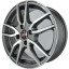 Диск R15 4x100 ALCASTA M57 6,0J ET40 D60,1 GMF