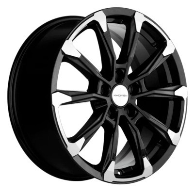 Диск R18 5x114.3 Khomen Wheels KHW1808 7,5J ET37 D66,5 (Jolion) Black-FP