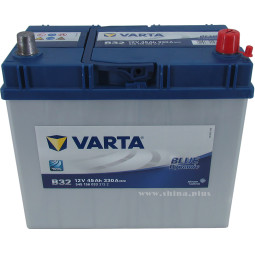 АКБ 45Ah Varta 545 156 033 Blue dynamic"B32" Азия (о.п+) 330А 12V широкие клемы