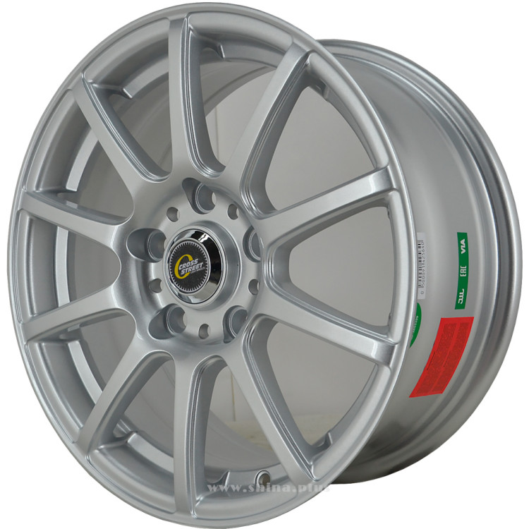 Диск R16 5x114,3 CrossStreet Y1010 7,0J ET40 D73,1 Sil