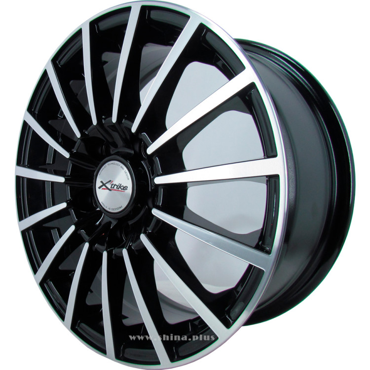 Диск R15 5x100 Xtrike (X-106) 6,5J ET48 D67,1 BK/FP