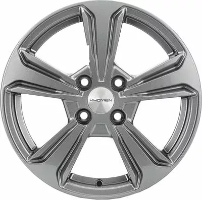 Диск R15 4x100 Khomen Wheels KHW1502 6,0J ET46 D54,1 (Solaris II) Gray