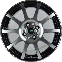 Диск R15 4x100 Megami MGM-2 6,0J ET36 D60,1 BKF