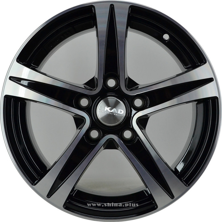 Диск R17 5x114,3 Скад Сакура 7,5J ET40 D66,1 алмаз