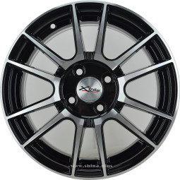 Диск R15 4x100 Xtrike (X-127) 6,0J ET45 D60,1 BK/FP