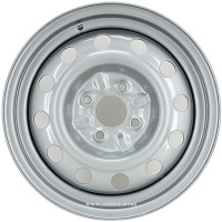 Диск R14  4x98 5,5J ET35 D58,6 ТЗСК (ВАЗ 2110) серебро