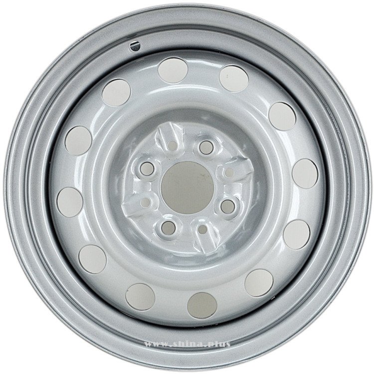 Диск R14  4x98 5,5J ET35 D58,6 ТЗСК (ВАЗ 2110) серебро