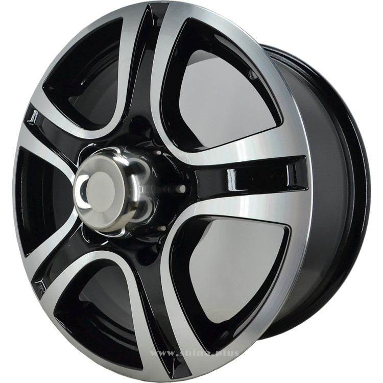 Диск R16 5x139,7 Талисман Мега (KC592) 7,0J ET35 D110,1 алмаз-черный