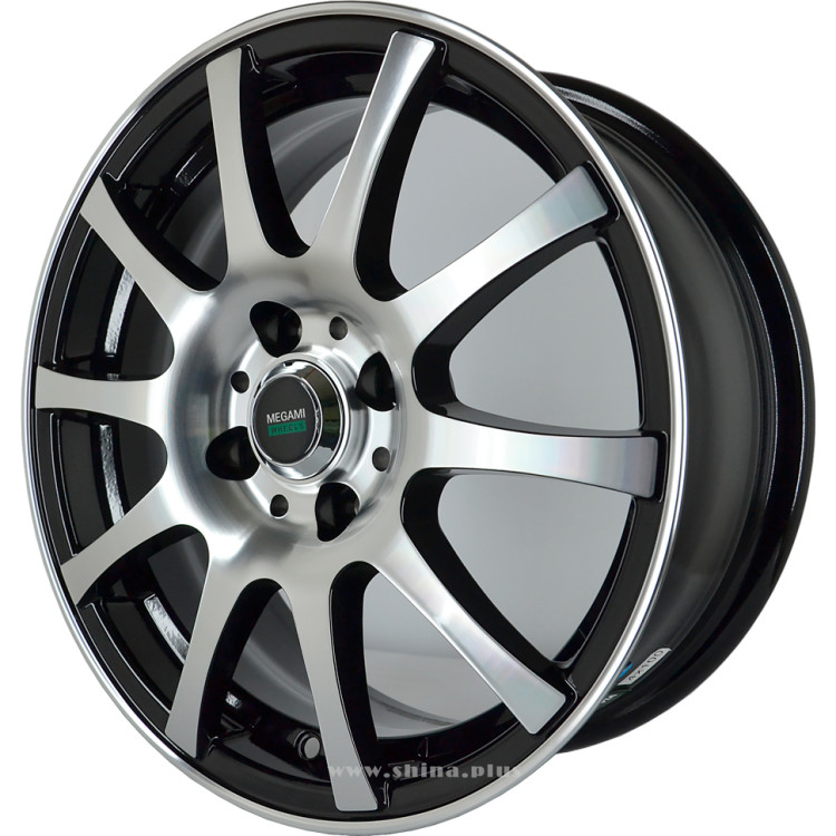 Диск R15 4x100 Megami MGM-2 6,0J ET48 D54,1 BKF