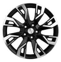 Диск R18 5x108 Khomen Wheels KHW1809 7,0J ET33 D60,1 Black-FP