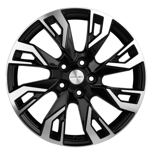 Диск R18 5x108 Khomen KHW1809 7,0J ET33 D60,1 Black-FP