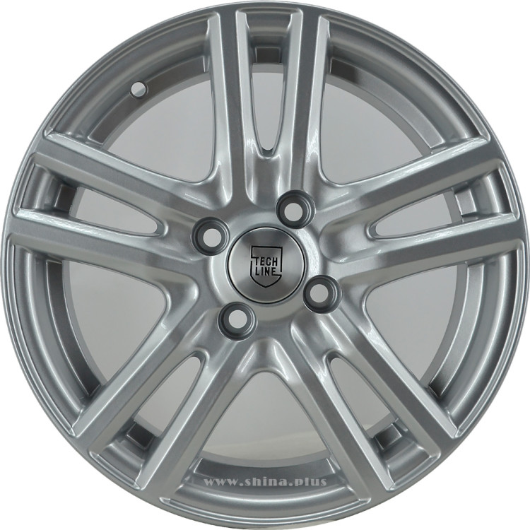 Диск R15 4x100 Tech Line 529 6,0J ET40 D60,1 Sil