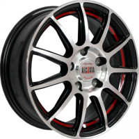 Диск R15 4x100 ALCASTA M25 6,0J ET40 D56,6 BKFRSI