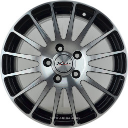 Диск R16 5x112 Xtrike (X-128) 6,5J ET45 D57,1 BK/FP
