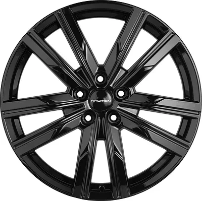 Диск R19 5x114.3 Khomen Wheels KHW1905 7,5J ET35 D60.1 (Lexus NX) Black